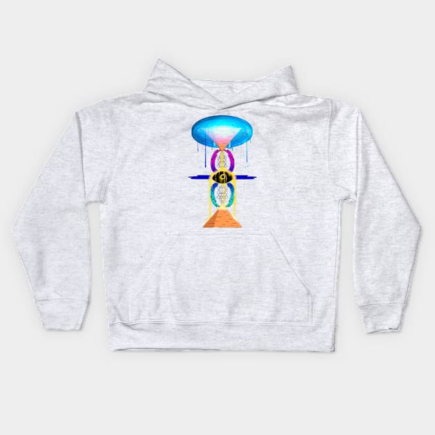 A cryptic design🤞🤞🤞 Kids Hoodie by VenchikDok